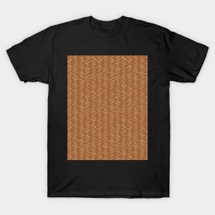 Caramel and Cream Zigzag T-Shirt